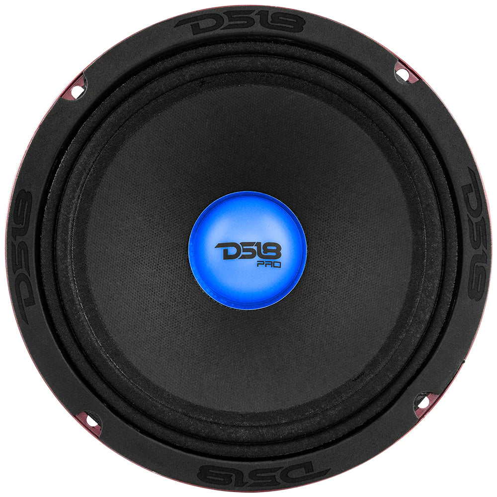 DS18 PRO-X8.4RGBCAP PRO-X 8" Mid-Range Loudspeaker with RGB Lights 550 Watts 4-Ohm