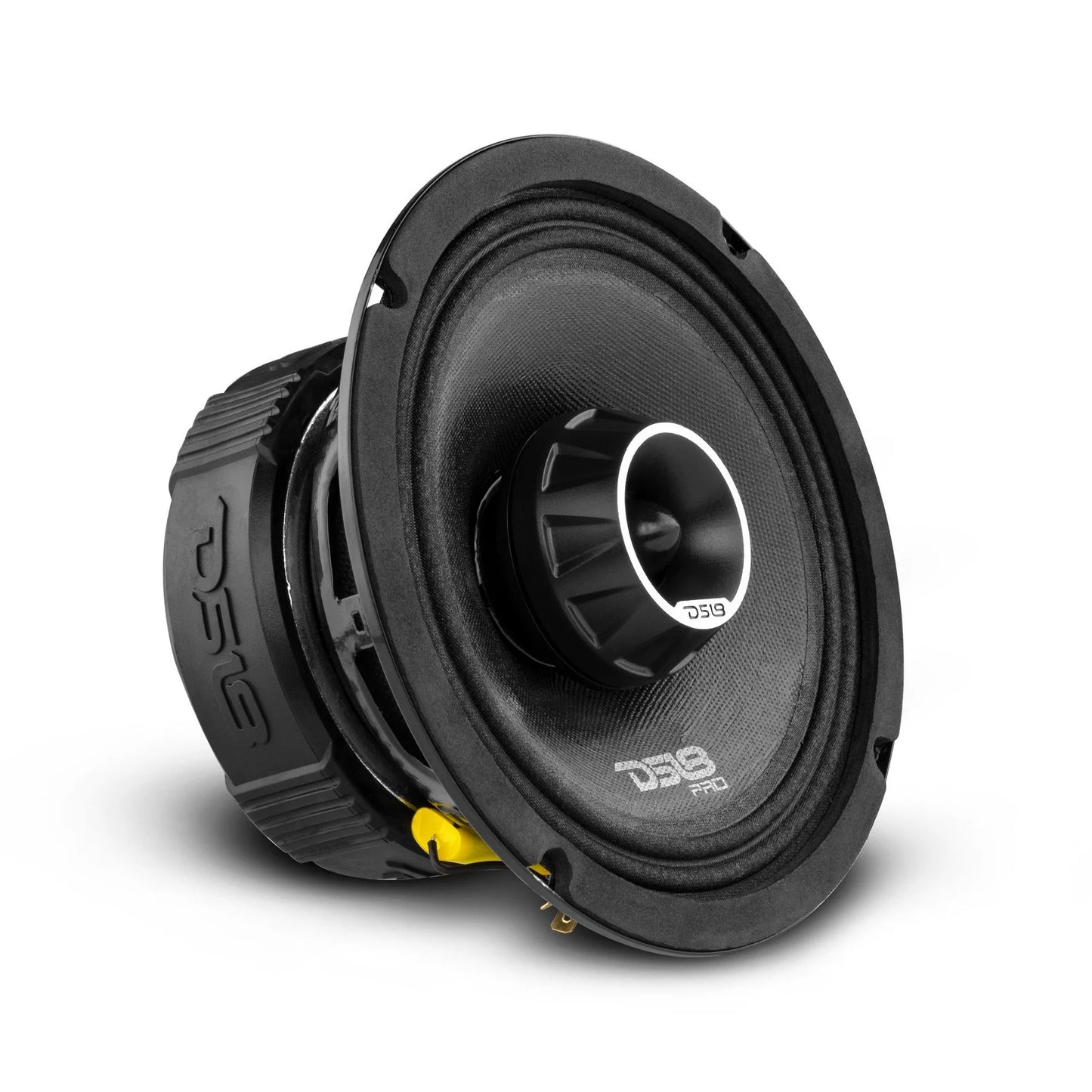 DS18 PRO-ZT6 6.5" Water Resistant Mid-Range Loudspeaker with Built-in Bullet Tweeter and Grill 450 Watts 4-Ohm