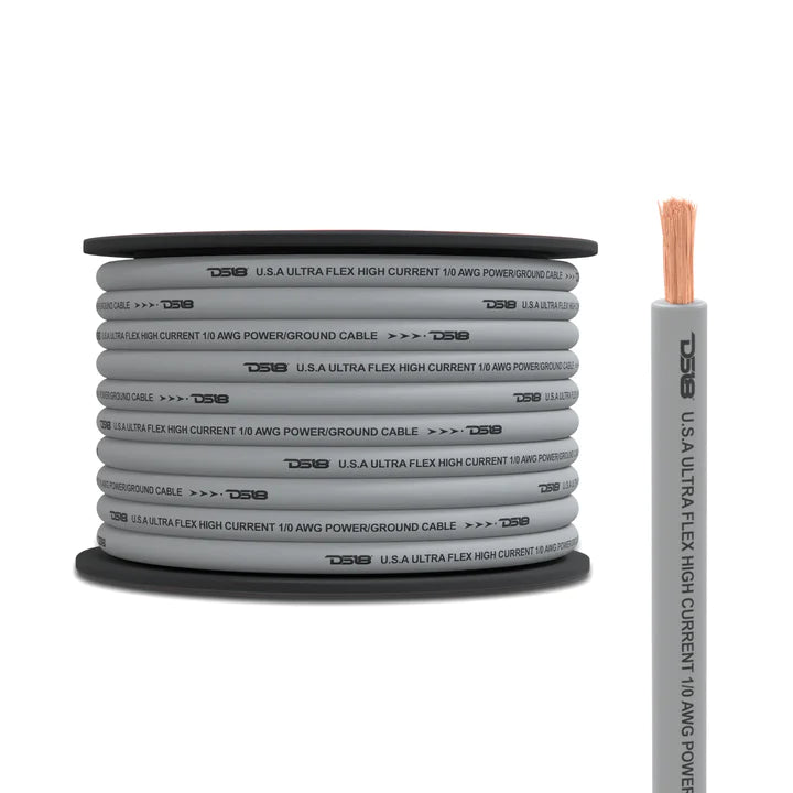 DS18 PW-8GA-250 8-GA Ultra Flex CCA Ground Power Cable 250 Feet