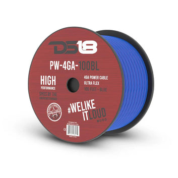 4-GA CCA Ground, Power Cable, 100 Feet