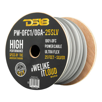 DS18 PW-OFC1/0GA-25 1/0-GA Ultra Flex 100% OFC Ground Power Cable, 25 Feet