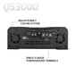 QS3000 1 OHM 1 Channel Full Range Amplifier