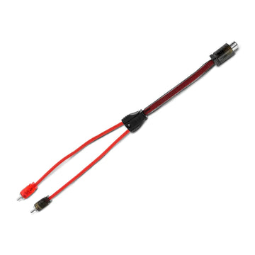 DS18 R1F2M 1 Female to 1 Male Ultra Flex Y Cable