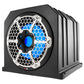 DS18 HYDRO NXL-10SUBLD 10" Marine & Motorsports Subwoofer Box Loaded with Integrated RGB Lights 4 Ohms 700W