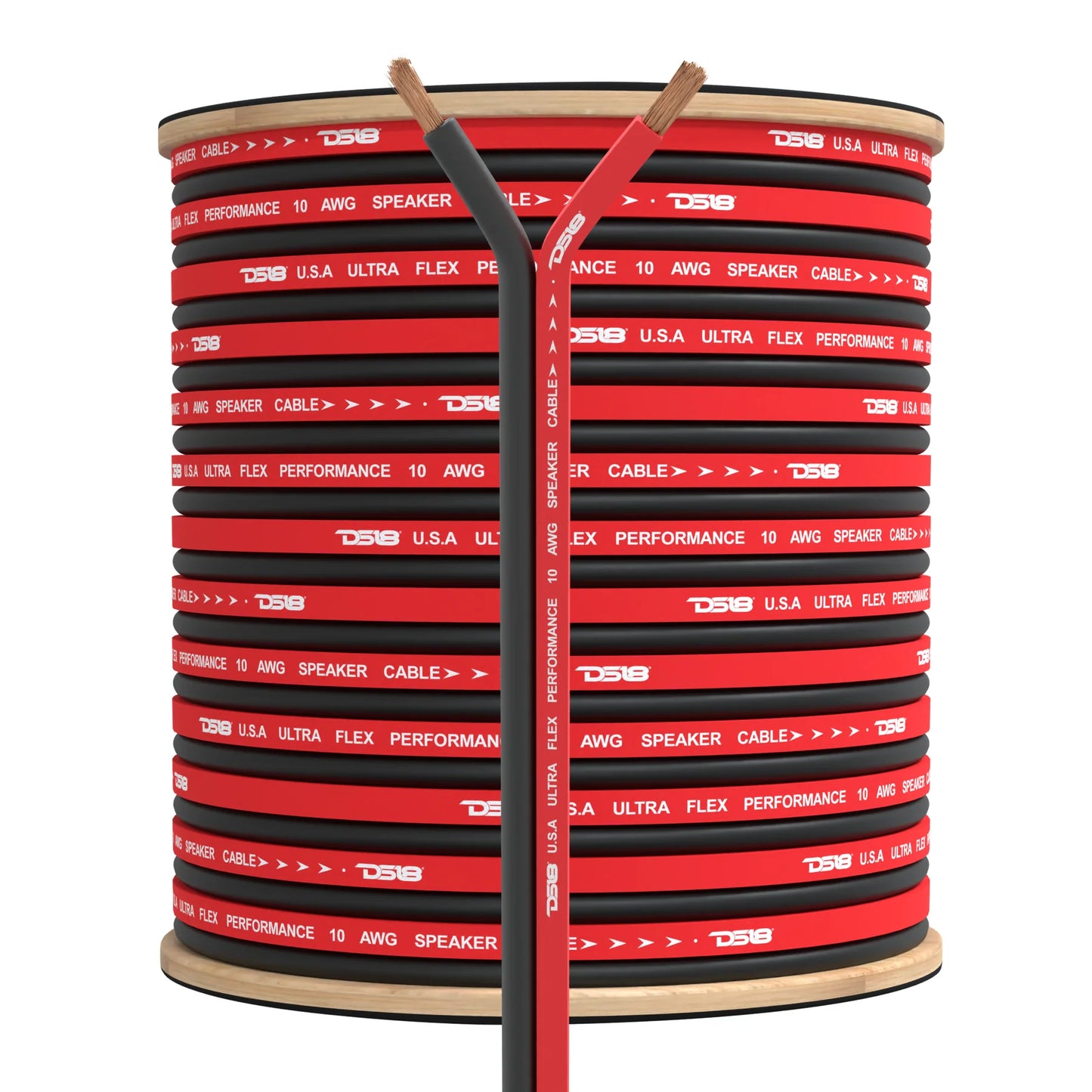 DS18 SW-OFC10GA-250RB OFC 10-GA Speaker Wire 250 Feet
