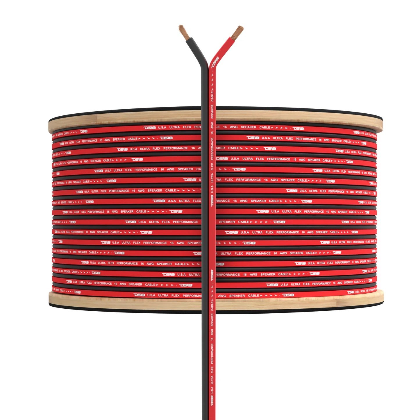 DS18 SW-OFC16GA-500RB OFC 16-GA Speaker Wire 500 Feet