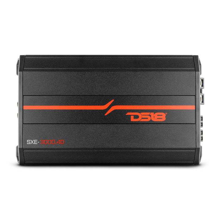 Ds18 sxe-3000.4d/bk class d 4-channel full-range car amplifier 200 x 4 rms @4 ohm 3000 watts