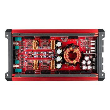 DS18 SXE-4000.4D/RD Class D 4-Channel Full-Range Car Amplifier 275 x 4 RMS @4 OHM 4000 Watts