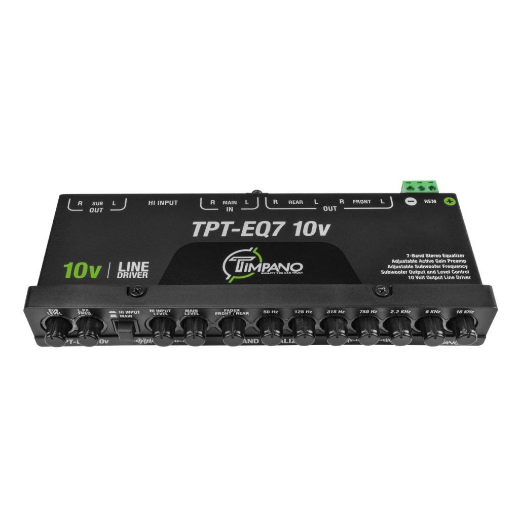 TPT-EQ7 10V Band Equalizer High Voltage Line Driver