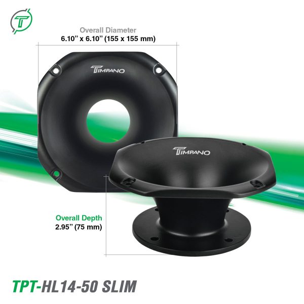 TPT-HL14-50 Slim Designed for car door installation Car Audio | Pro Audio
