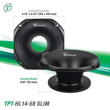 TPT-HL14-50 Slim Designed for car door installation Car Audio | Pro Audio