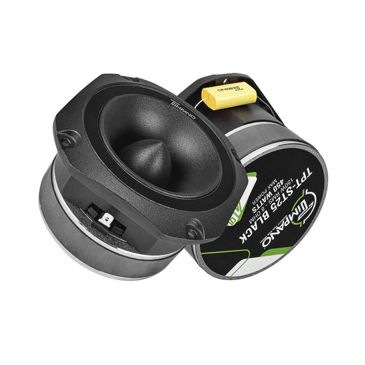 Timpano TPT-ST25 BLACK 4” PRO Audio Super Tweeters 900 Watts 8 Ohm – Pair