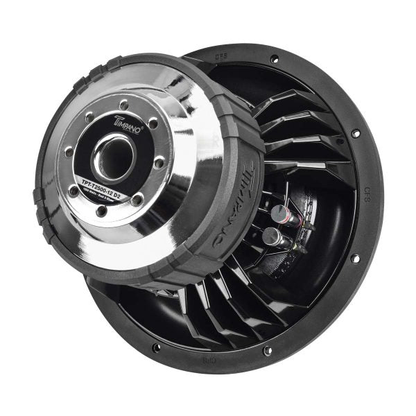 Timpano 12? Car Audio Subwoofer 2500 Watts Dual 2 Ohm TPT-T2500-12 D2 High Performance
