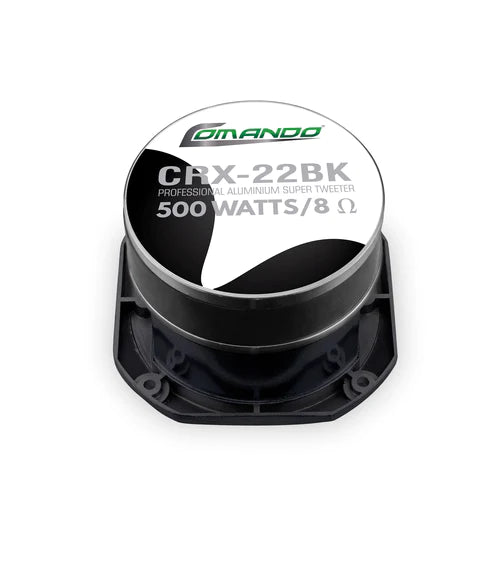Comando SUPER TWEETER BLACK FINISH ALUMINUM FRAME