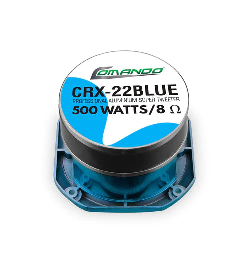Comando SUPER TWEETER BLUE FINISH ALUMINUM FRAME