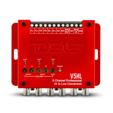 DS18 V5HL Hi/Lo Converter 5-Channel with 12 Volt Trigger Output (Remote out)