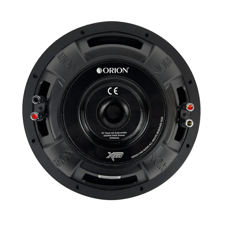 XTR124D Subwoofer 12" DVC 4-Ohm 600 Watts RMS | 2400 Watts MAX