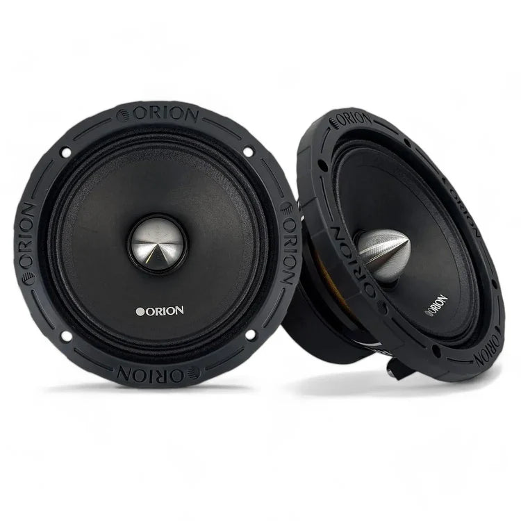 XTX652 ORION 6.5" 2 Ohm High Efficiency Midrange Speakers