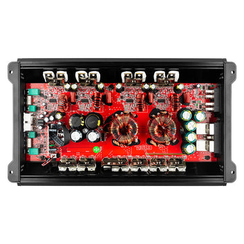 DS18 ZR1600.4D ZR Class D 4-Channel Stereo Full Range Car Audio Amplifier 4 x 400 @4 Ohms Watts RMS