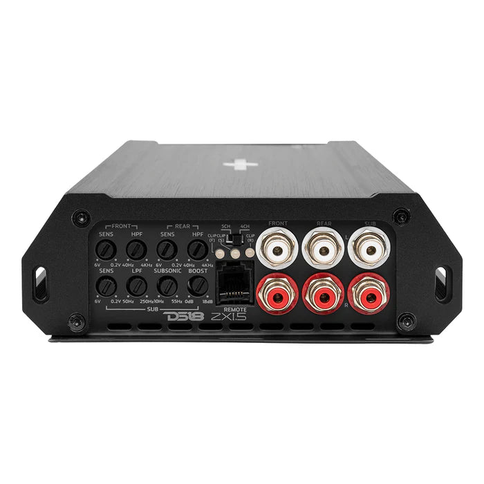 ZXI 5-Channel Class D Amplifier 4 x 125 @ 4-Ohm + 1000 x 1 Watts Rms @ 1-Ohm