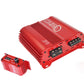 Red Down4sound jp3 cpt 555w rms - 4 2 1 any-ohm amplifier