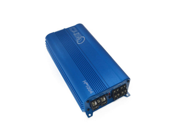 Blue Down4sound mm1004 (mini maxx) 700w rms mini 4 ch car audio amplifier