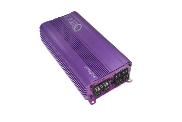 Purple Down4sound mm1004 (mini maxx) 700w rms mini 4 ch car audio amplifier