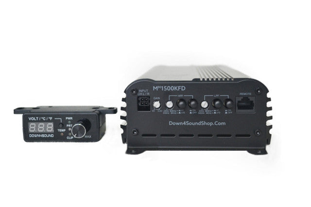 Down4Sound MM1500KFD (MINI MAXX) | 1500W RMS MINI FULL BRIDGE AMPLIFIER