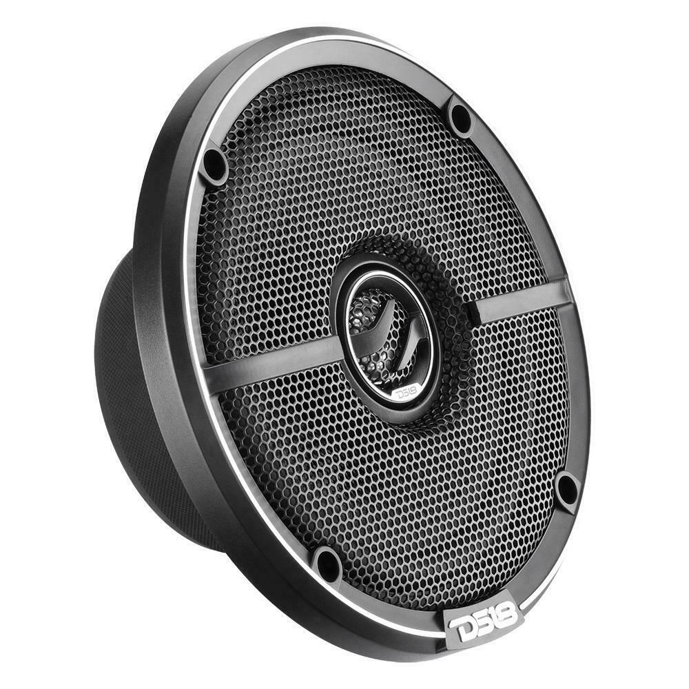 DS18 ZXI-654  6.5" 2-Way Coaxial Speakers with Kevlar Cone 240 Watts 4-Ohm