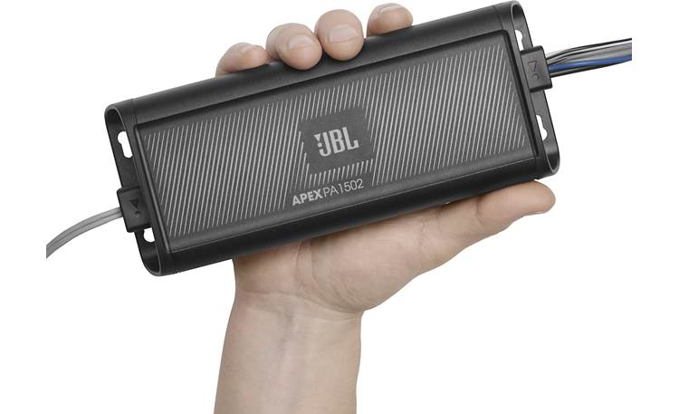 JBL Apex PA1502 Compact 2-channel powersports amplifier — 100 watts RMS x 2