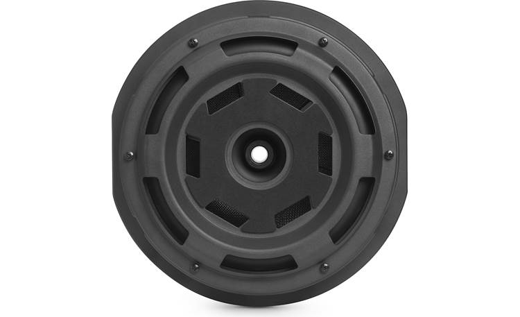 JBL BassPro Hub Powered 11" subwoofer enclosure with 200-watt amp — mounts to hub of spare tire