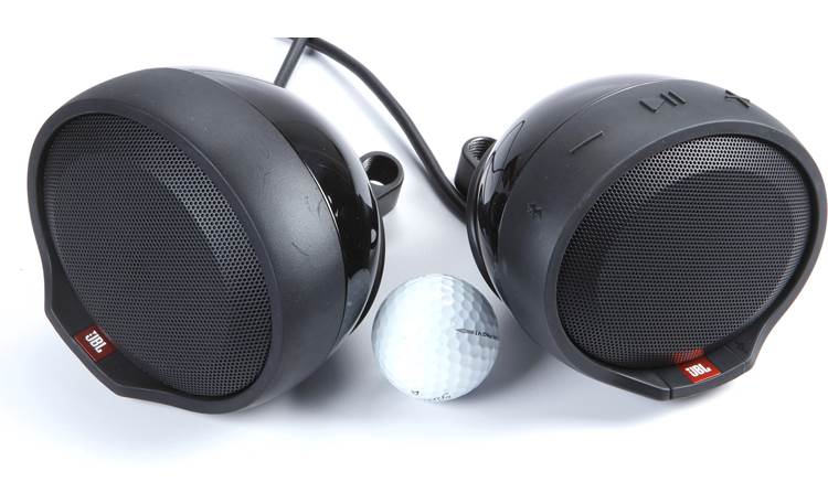 JBL Cruise Handlebar-mount Bluetooth® speaker pods for motorcycles and scooters (Black)