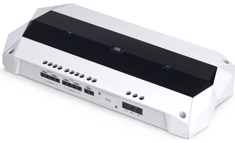 JBL MA4505 5-channel marine amplifier — 45 watts RMS x 4 at 4 ohms + 500 watts RMS x 1 at 2 ohms