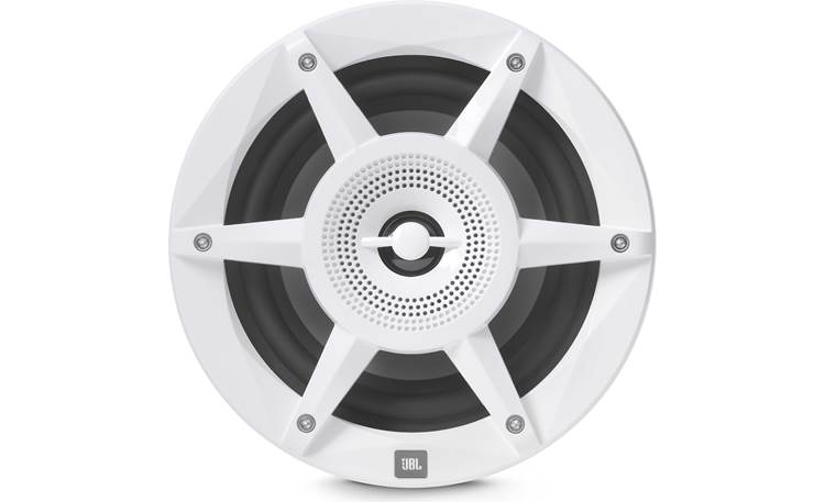 JBL STADIUM MW6520AM Stadium Series 6-1/2" 2-way marine speakers with RGB LED lighting (White)