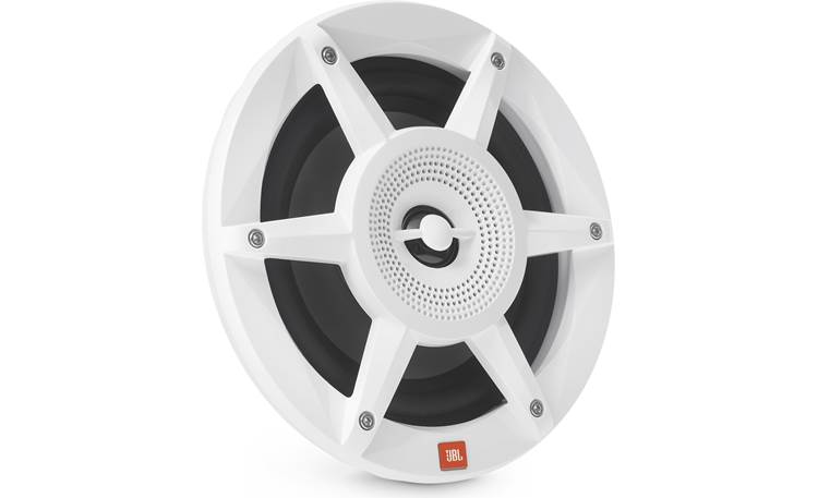 JBL STADIUM MW6520AM Stadium Series 6-1/2" 2-way marine speakers with RGB LED lighting (White)