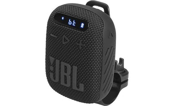 JBL Wind 3 Portable Bluetooth® speaker and FM tuner for bike handlebars