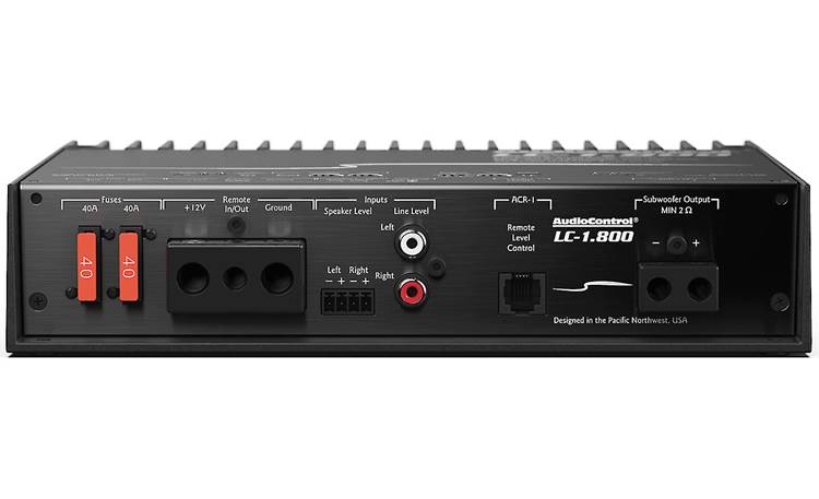 AudioControl LC-1.800 Mono subwoofer amplifier — 800 watts RMS at 2 ohms