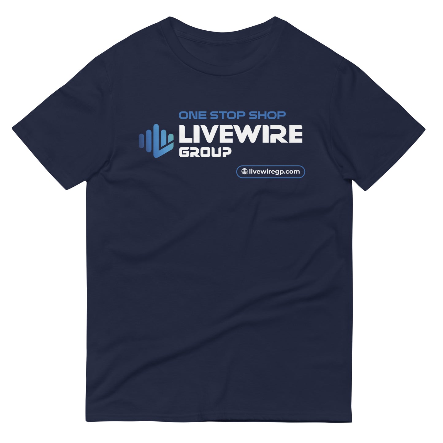 Blue Short-Sleeve T-Shirt