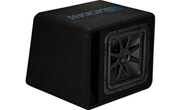 KICKER L7S 12-Inch (30cm) Subwoofer in Vented Enclosure,  2-Ohm, 750W