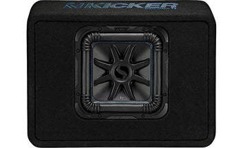 KICKER  L7S 10-Inch (25cm) Subwoofer in Thin-Profile Enclosure, 2-Ohm, 600W