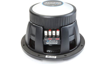 KICKER  CompQ 10-Inch (25cm) Subwoofer, DVC, 2-Ohm, 750W