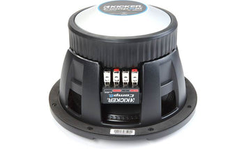 KICKER  CompQ 10-Inch (25cm) Subwoofer, DVC, 4-Ohm, 750W