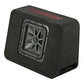 KICKER L7R 10-Inch (25cm) Subwoofer in the CWR Style Truck Enclosure, 2-Ohm, 500W