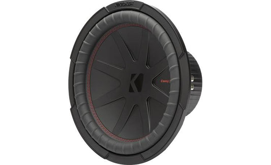 KICKER CompR 12-Inch (30cm) Subwoofer, DVC, 2-Ohm, 500W