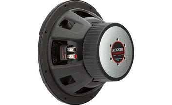 KICKER CompR 10-Inch (25cm) Subwoofer, DVC, 4-Ohm, 400W