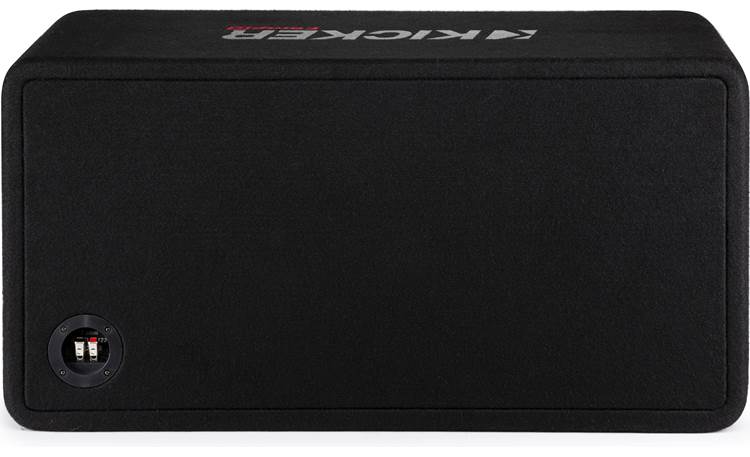 KICKER CompR 12"(30cm) Dual subwoofers in Vented  Enclosure, 2-Ohm, 1000W