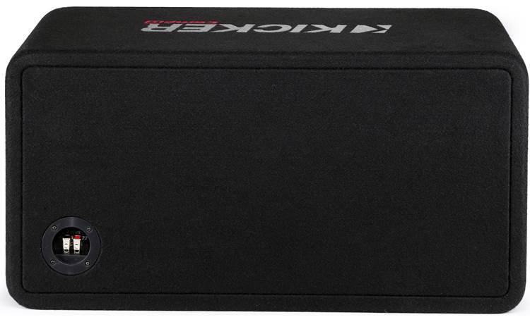 KICKER CompR 10"(25cm) Dual subwoofers in Vented  Enclosure, 2-Ohm, 800W