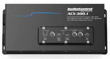 Audio Control ACX-300.1 Mono Powersports / Marine All Weather Monoblock Amplifier — 300 watts RMS x 1 at 2 ohms