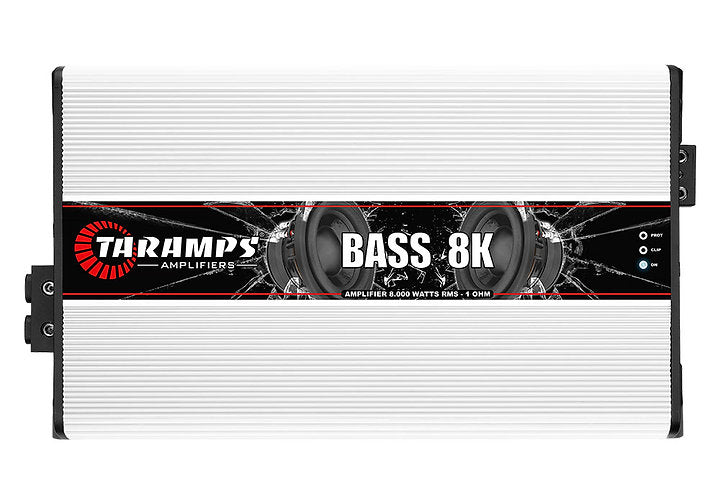Taramps BASS 8K 8000W Rms 1-ohm Monoblock Amplifier