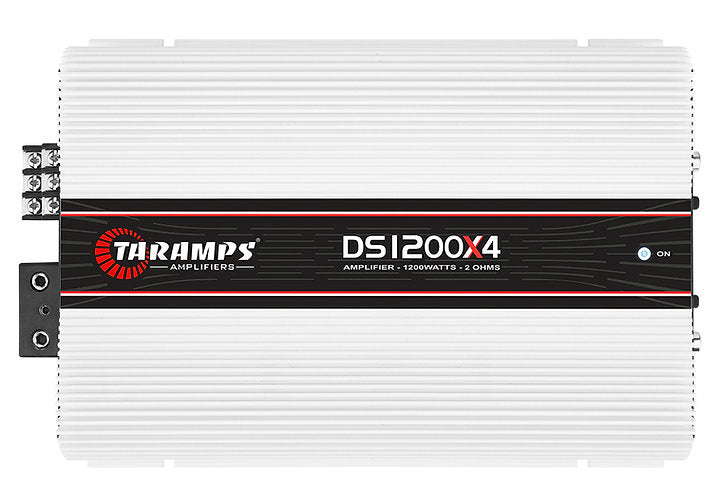 Taramps DS 1200x4 4 Channels 1200 Watts RMS Car Audio Amplifier 2 Ohms